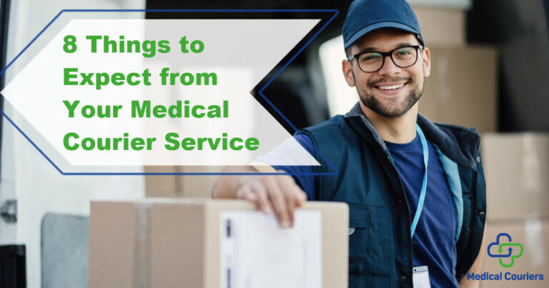 medical courier service - medical delivery expectations blog
