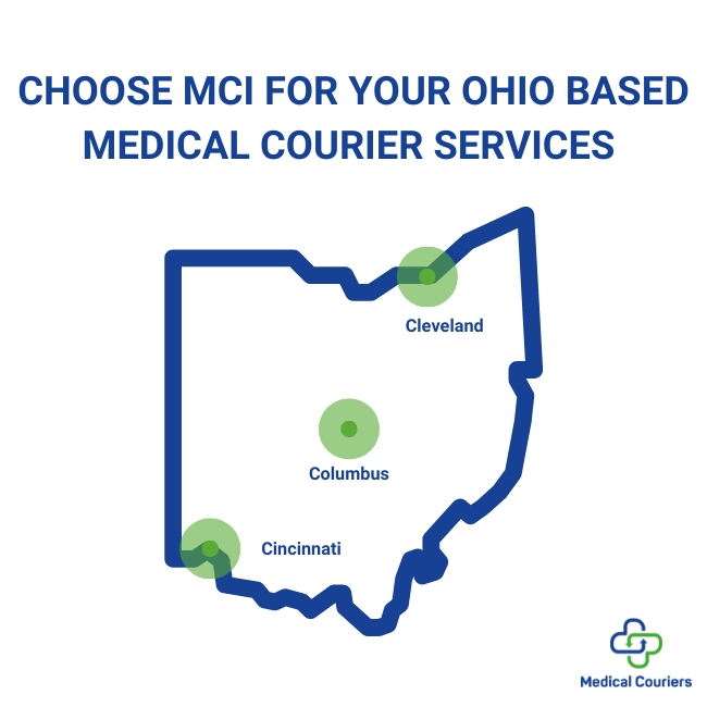 Medical Courier Service Columbus, Cincinnati, Cleveland Ohio Medical