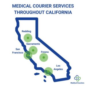 Medical Courier Services Throughout California